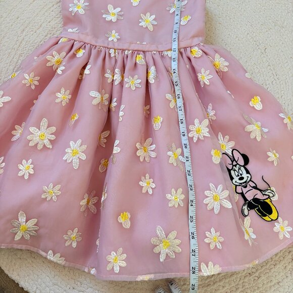 Disney Minnie Mouse Dress, Pink, Size 7/8 - Picture 9 of 10